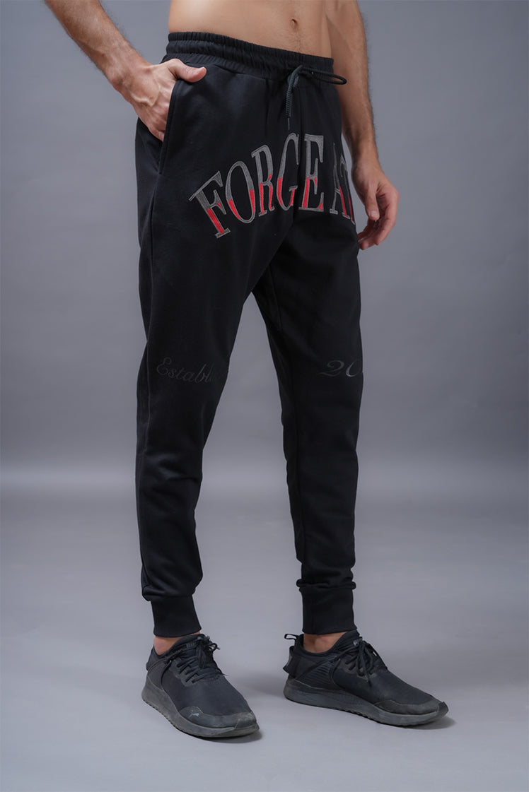 Embroidered Joggers