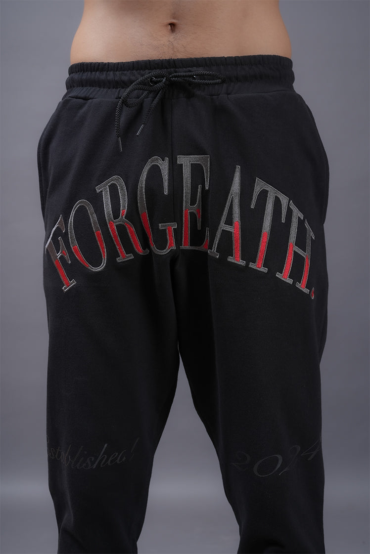 Embroidered Joggers