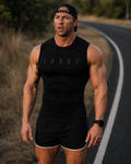 Compression Tank-Top (Black)