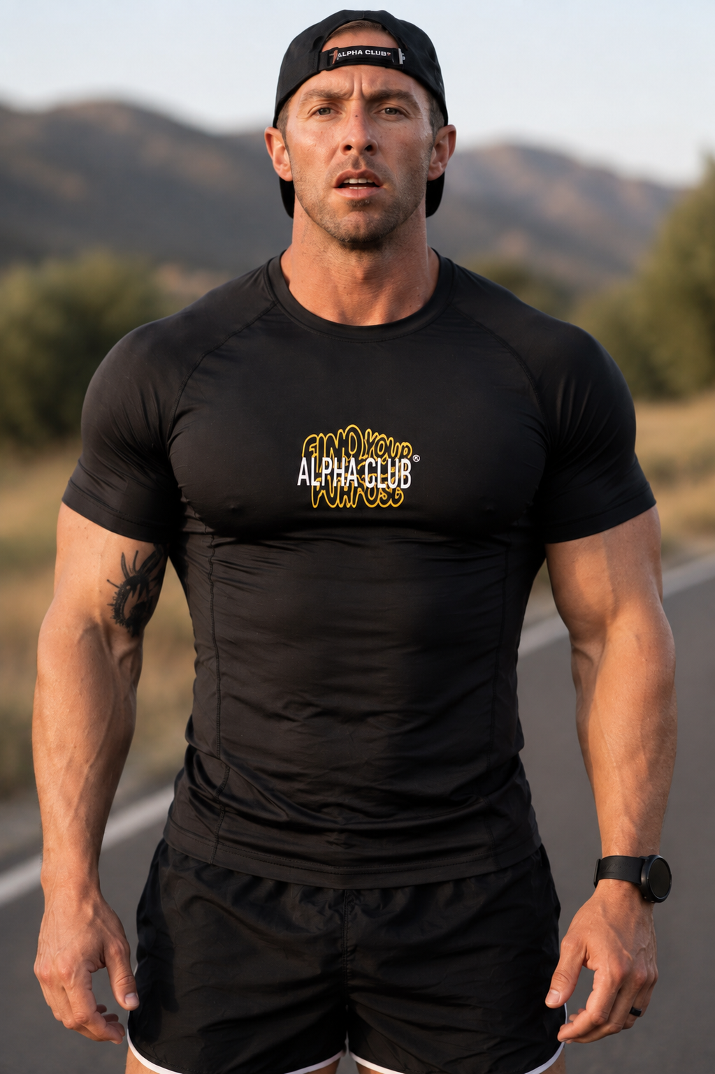Find Your Purpose Compression (Black)