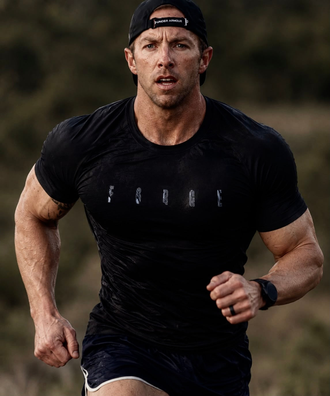 Forge Obsidian Compression Tee