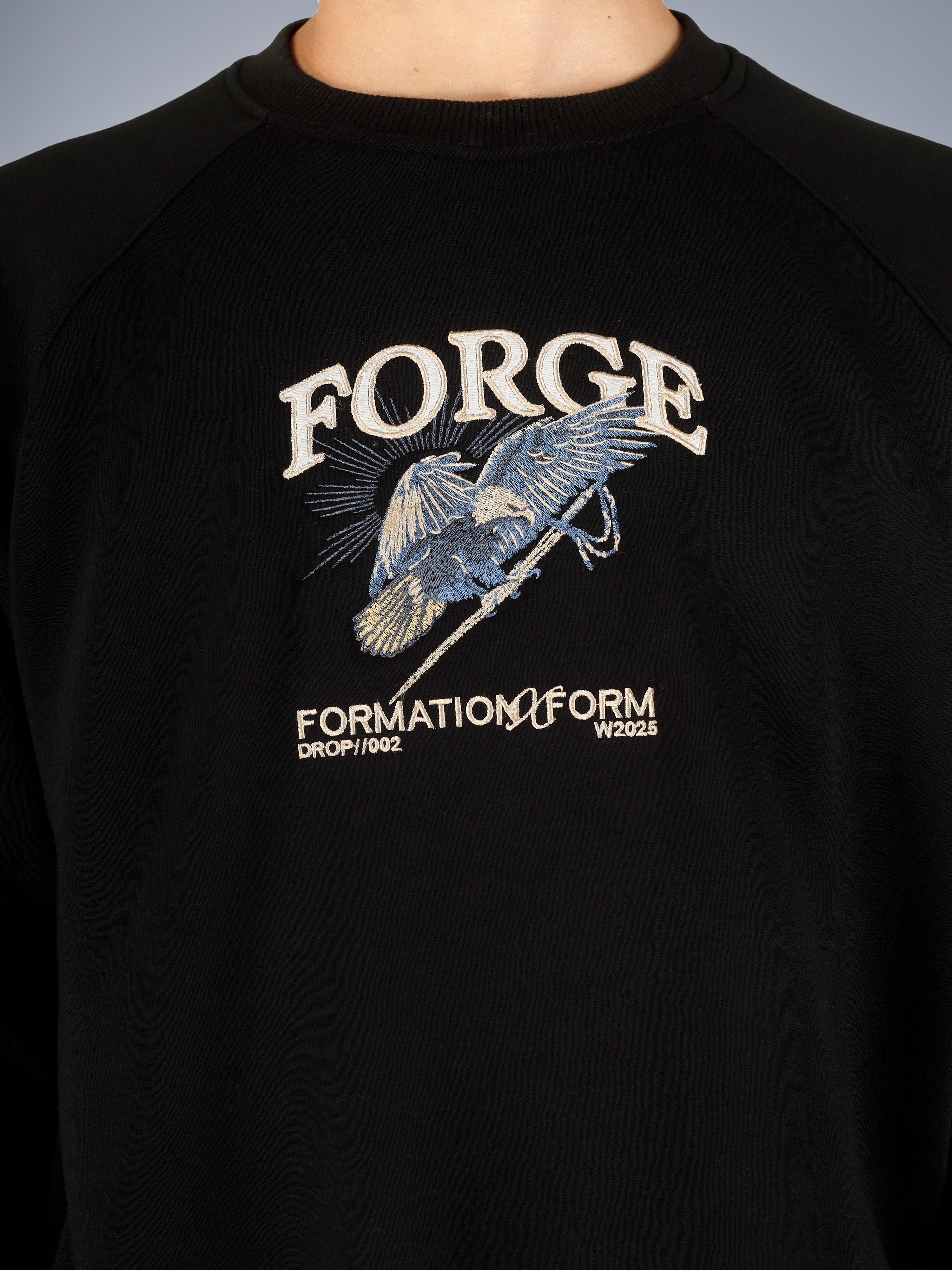 Formation X Form t-shirt graphic close-up detail